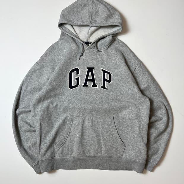 갭 GAP 00's 오버 스펠아웃 후드티 PN8749