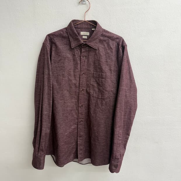 슬로웨어 made 이탈리아 코튼 글랜셔츠 (42)