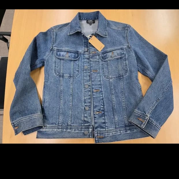 APC 중청 데님자켓 M (새상품)