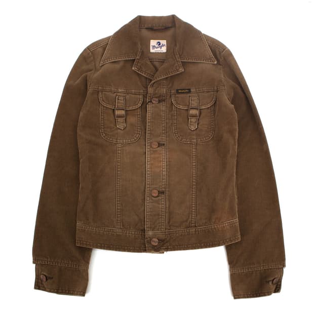 히스테릭 글래머 x 랭글러 브라운 코듀로이 자켓