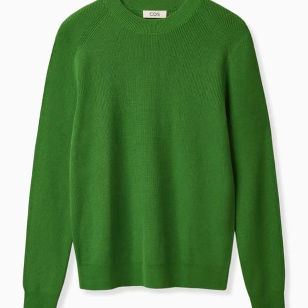 COS 코스 레귤러핏 크루넥 니트 XL
