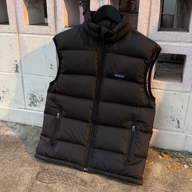 파타고니아 다운 푸퍼 패딩베스트 