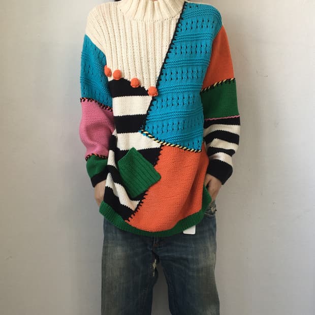patch point knit