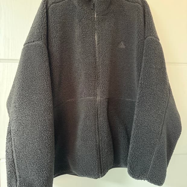 아디다스 뽀글이 플리스 자켓 A/XL