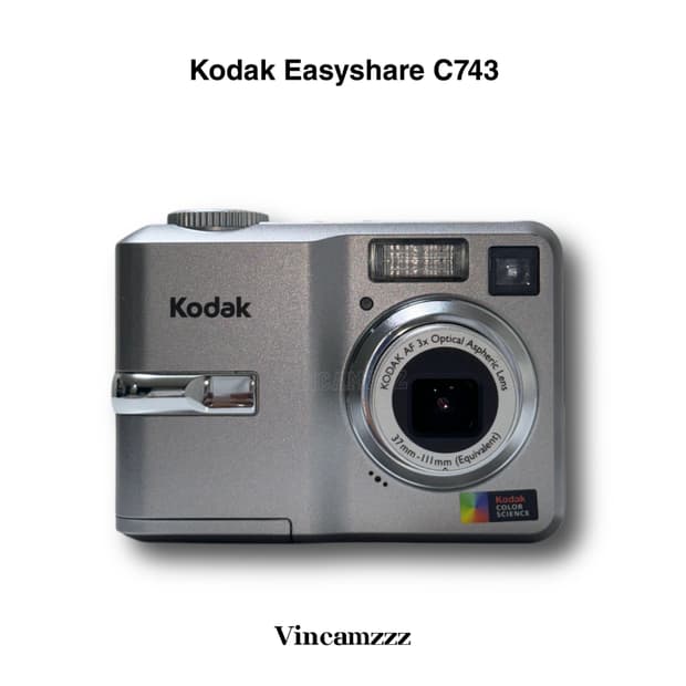 Kodak 코닥 EasyShare C743 디지털 카메라