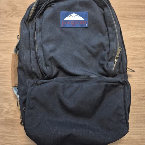 잔스포츠 헤리티지 헤즈업 블랙 백팩
