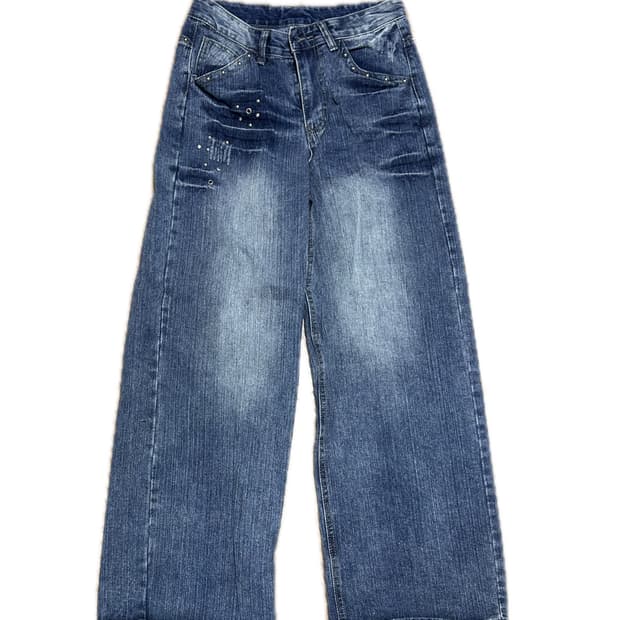 빈티지 스트레이트 팬츠