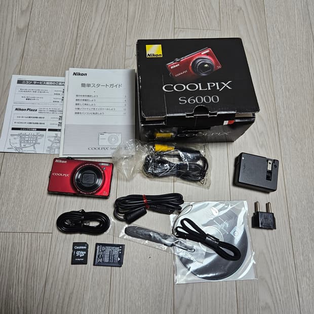 Nikon Coolpix S6000 디카 박스셋🍊 Nikon COOLP