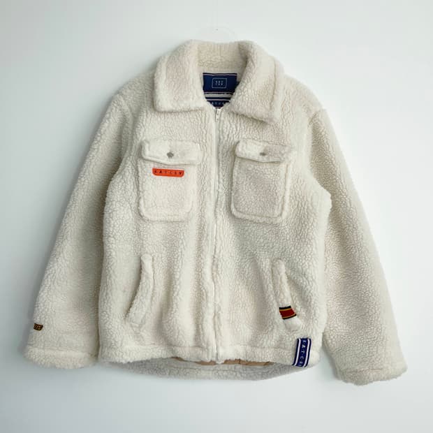 F1 로맨틱크라운 헌터 빅 칼라 플리스 재킷 S사이즈