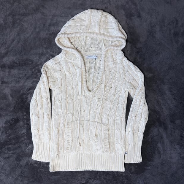 Head Porter Plus 헤드 포터 플러스 케이블 니트 후드