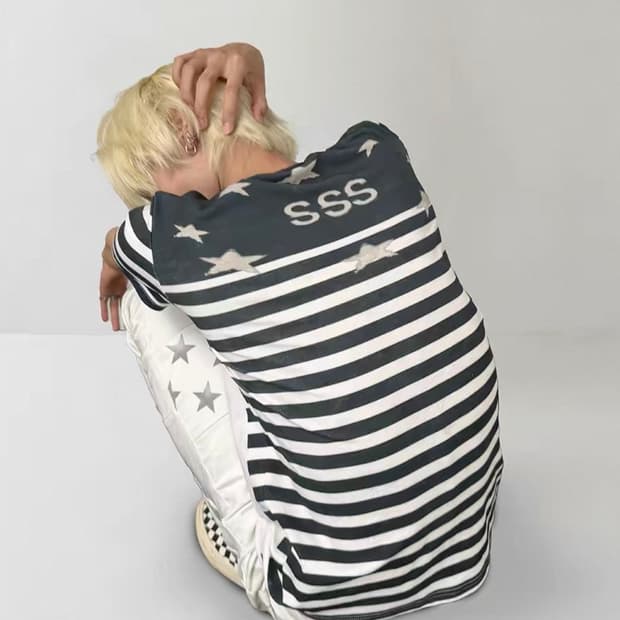 SSS Star Stripe Slim T-Shirt
