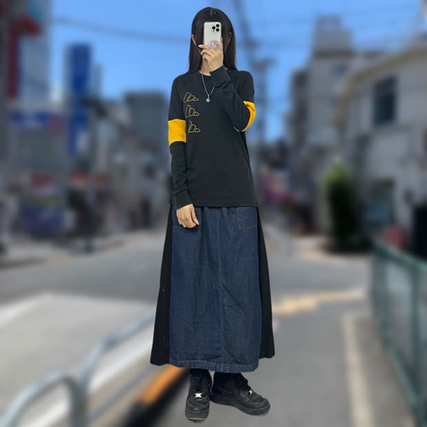 아디다스 배색 롱슬리브