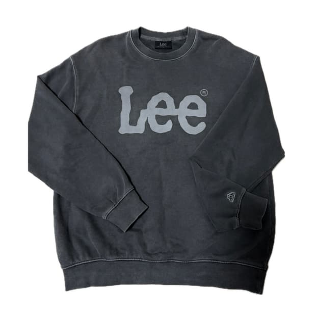 Lee 맨투맨 먹색