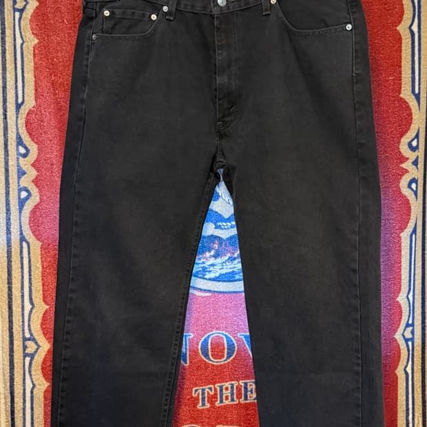 리바이스 505 흑청 40/32 멕시코