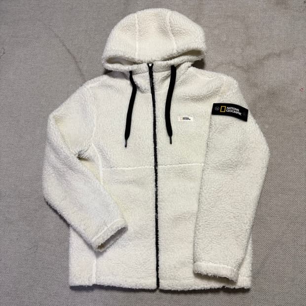 내셔널지오그래픽 뽀글이 플리스 자켓