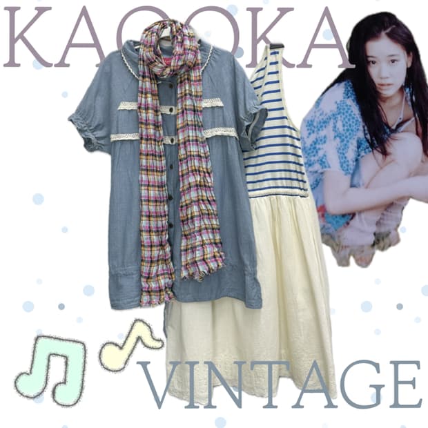 🩵하구미의 모리걸 코디세트🩵러블리 머플러 원피스 셔츠 그런지 히피