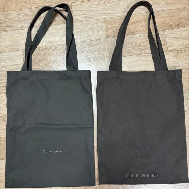 릭오웬스 메인라인/다크쉐도우 더스트백