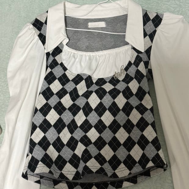 Toh 돌리 블라우스 아가일