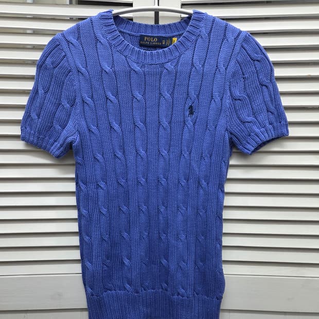 폴로 랄프로렌 꽈배기 니트