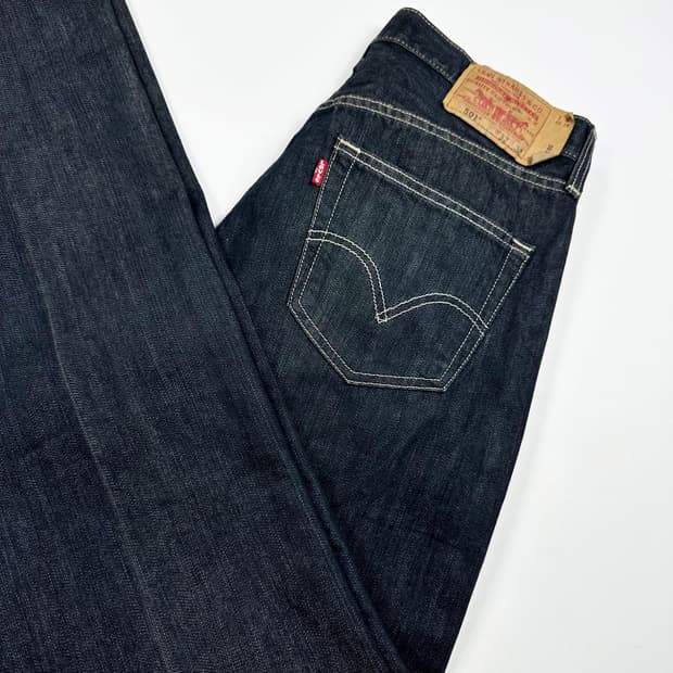 리바이스 501 오리지널 생지 데님 팬츠 (32인치)