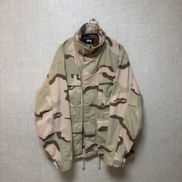 스투시 25ss m65 필드자켓 샌드카모