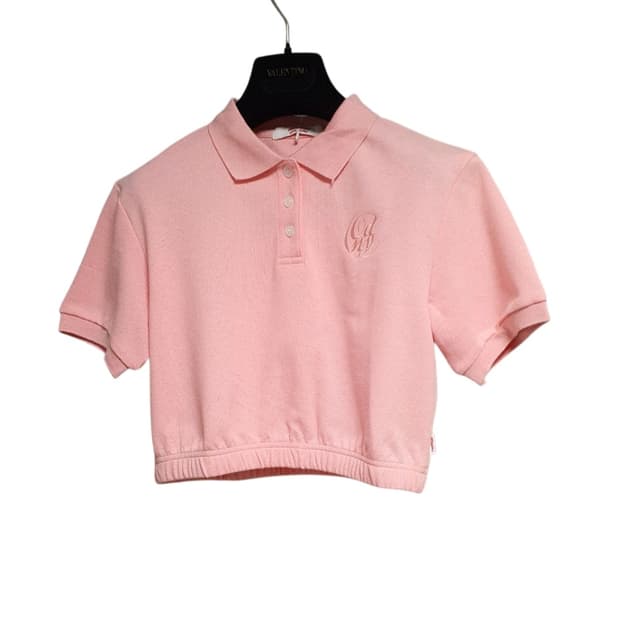 오디너리홀리데이 크롭 카라 반팔 티셔츠 f or xs~m 