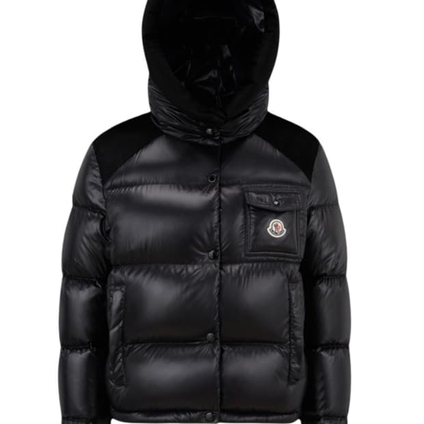 (W) 몽클레어 파쉐 쇼트 다운 자켓 블랙 - 22FW