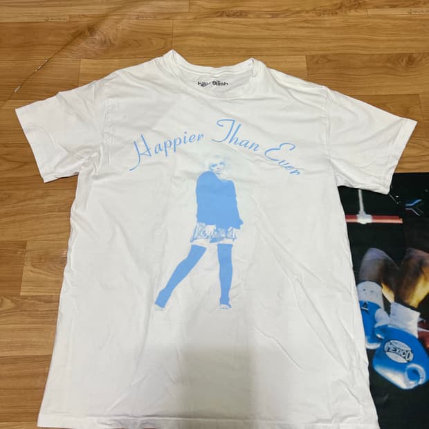 빌리아일리시 투어 티셔츠