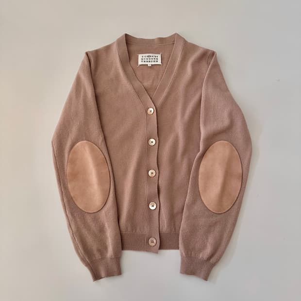 마르지엘라 margiela 엘보패치 가디건