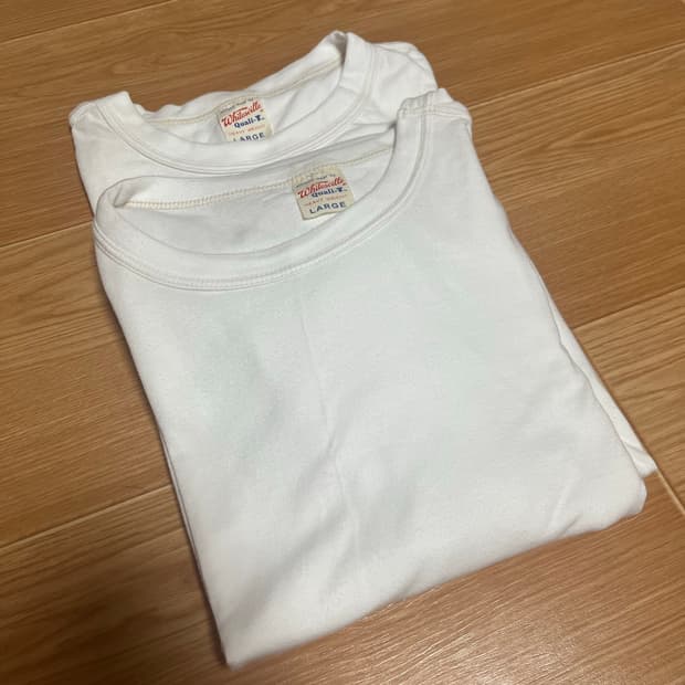화이츠빌 2PACK 반팔 티셔츠 화이트 L