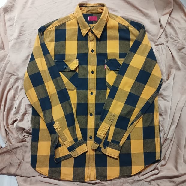 리바이스 체크셔츠/플라넬 셔츠 