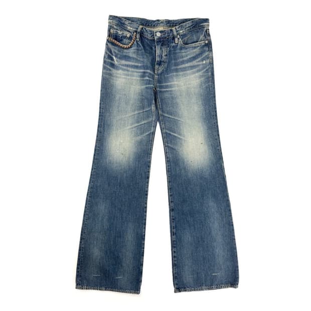 Hysteric Glamour Stud Flared Denim/ M