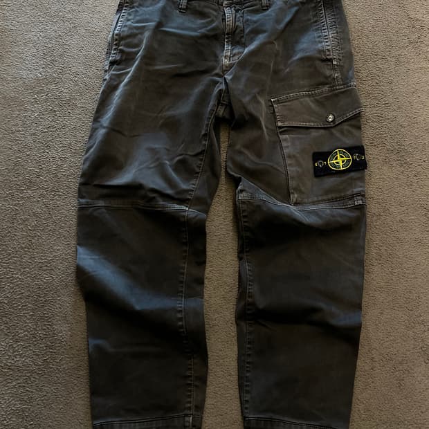 스톤아일랜드 카고 팬츠 처분 정품 