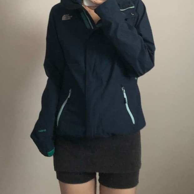 노스페이스 하이벤트 배색 바람막이