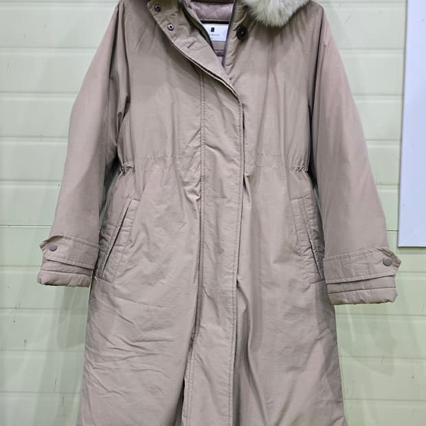 PERI JENSON 여성 롱 다운 코트 95