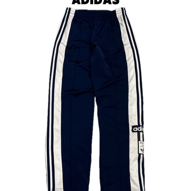 (2XS) 아디다스 아디브레이크 트랙 팬츠 네이비