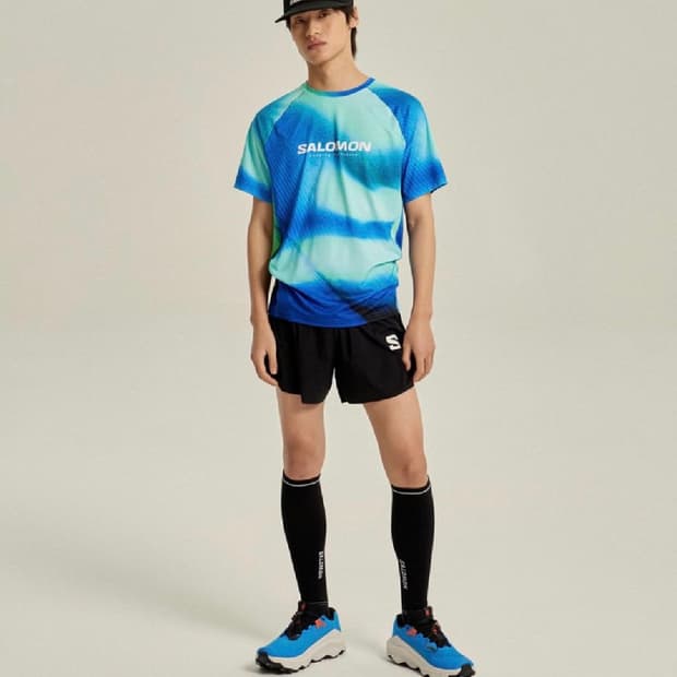 살로몬 크로노웨이브 러닝 반팔티
