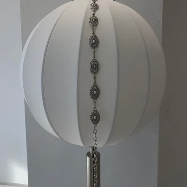 Antique chain belt