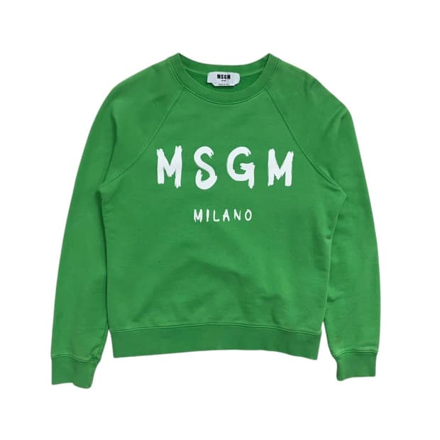MSGM 맨투맨 그린