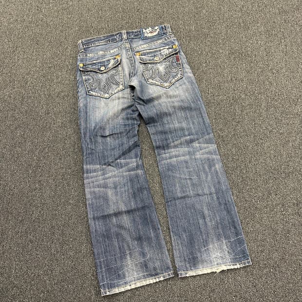 31) MEK DENIM USA 와이드 데님팬츠