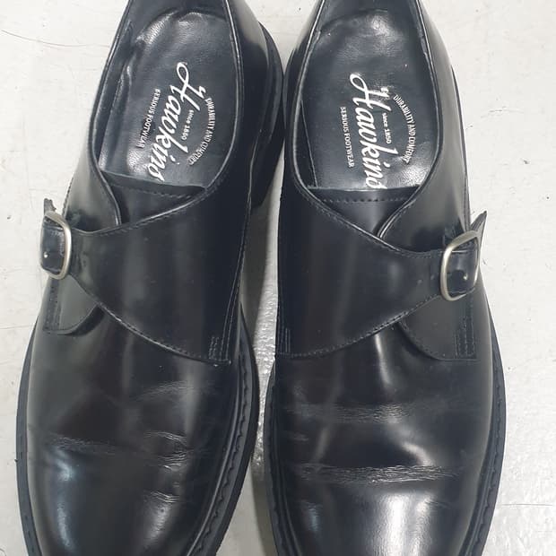 호킨스 남성 몽크 스트랩 슈즈 블랙260