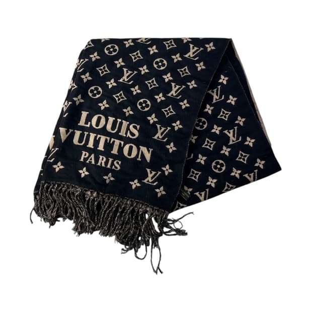 루이비통 모노그램 90s 캐시미어 실크 머플러