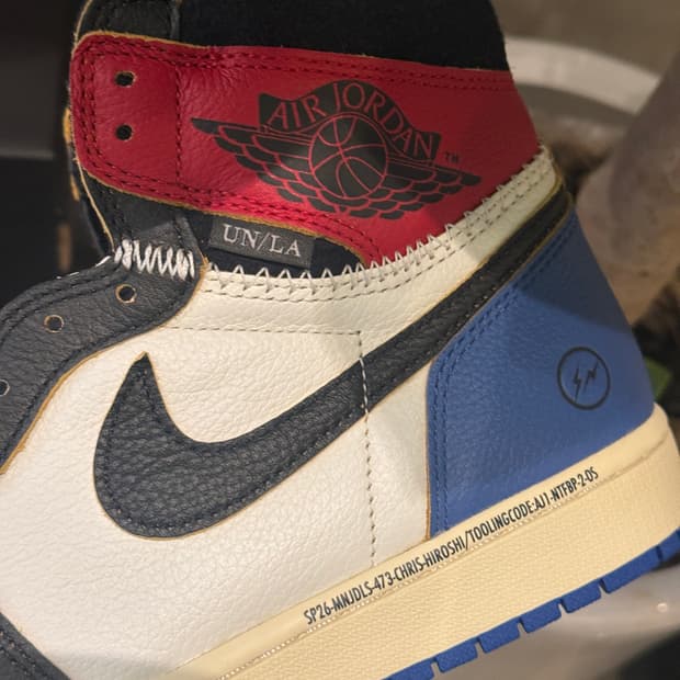 조던1 유니온 프라그먼트 280