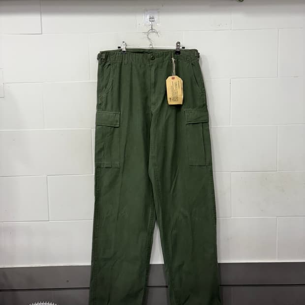 vintage 코튼 카고팬츠