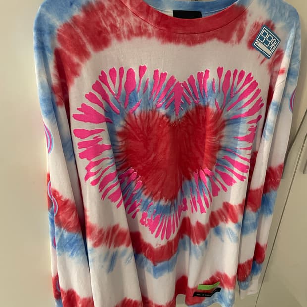 99%is TIE-DYE SLEEVE T-SHIRT 타이다이 긴팔 티셔츠