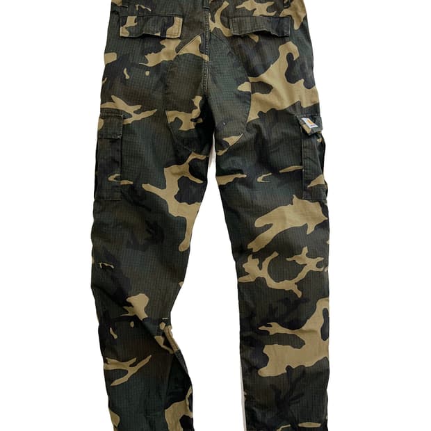 칼하트 카모 카고팬츠