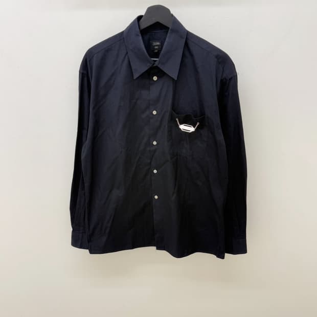 장 폴 고티에 옴므 포켓 브로치 셔츠