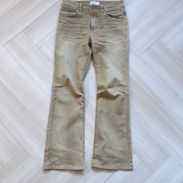 [WRANGLER] White Tag Denim Pants