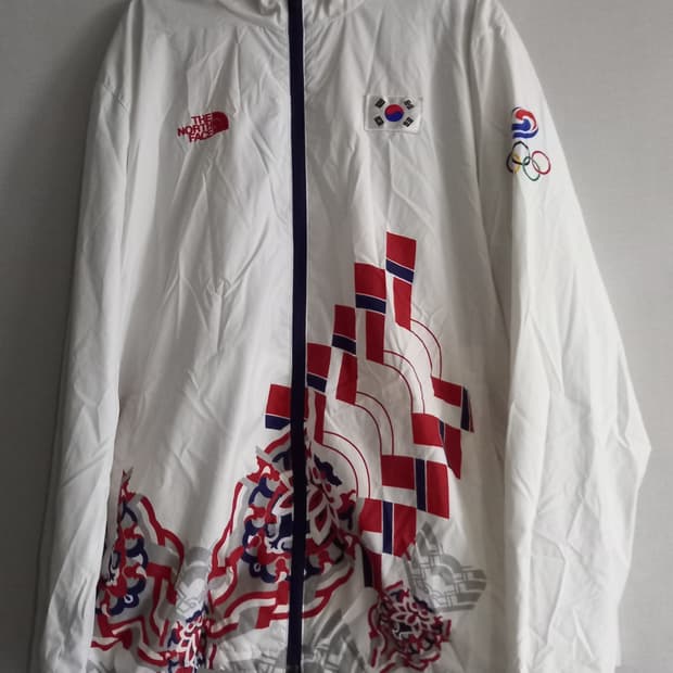 노스페이스 팀코리아 평창올림픽 바람막이 자켓 115/XXXL