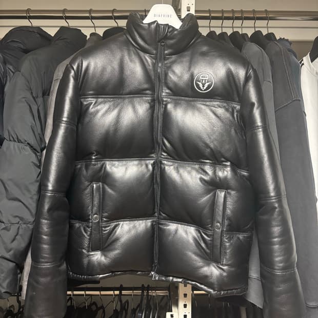 디아프바인 가죽패딩